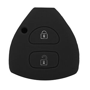 Θήκη κλειδιού για αυτοκίνητα Toyota 3006-02, εύκαμπτη, μαύρη