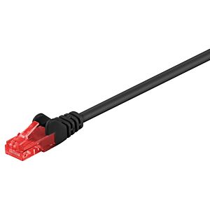 GOOBAY καλώδιο δικτύου 68680, CAT 6 U/UTP, CCA, 2m, μαύρο