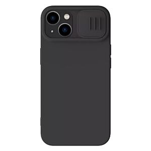 NILLKIN θήκη CamShield Silky Magnetic Silicone για iPhone 15 Plus, μαύρη