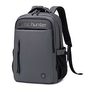 ARCTIC HUNTER τσάντα πλάτης B00534 με θήκη laptop 15.6", 21L, γκρι