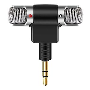 POWERTECH mini μικρόφωνο CAB-J041, stereo, 3.5mm