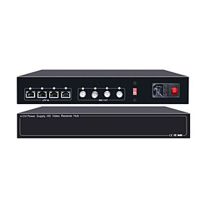 FOLKSAFE video and power receiver hub FS-HD4604VPS12, 4 channel