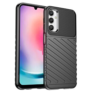POWERTECH θήκη Thunder MOB-1853 για Samsung Galaxy A24, μαύρη