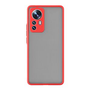 POWERTECH Θήκη Color Button MOB-1873 για Xiaomi 12/12X, κόκκινη