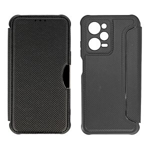 POWERTECH θήκη Razor Carbon MOB-1910, Xiaomi Note 12 Pro/X5 Pro, μαύρη