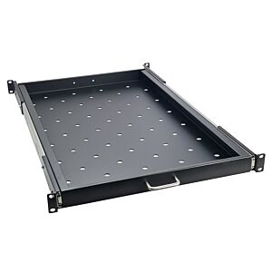 POWERTECH πτυσσόμενο ράφι για rack 19" NETW-0020, βάθος 740mm, μαύρο