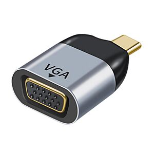 POWERTECH αντάπτορας USB-C σε VGA PTH-094, 1080p/60Hz, γκρι