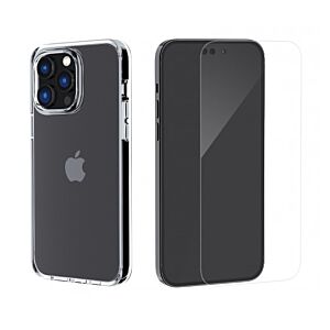 ROCKROSE θήκη & tempered glass 2.5D Premium για iPhone 14 Plus, διάφανο