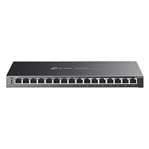 TP-LINK JetStream switch TL-SG2016P, 16-Port Gigabit, 8x PoE+, Ver. 1.0