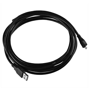 Καλώδιο 3m Micro USB σε USB,  Μαύρο Χρώμα