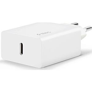 TTEC Φορτιστής Χωρίς Καλώδιο με Θύρα USB-C 18W Power Delivery Λευκός (SmartCharger)