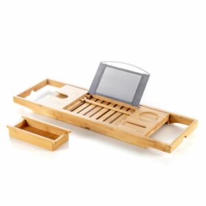 Επιδαπέδια Ραφιέρα Μπάνιου Bamboo 104x22x4cm