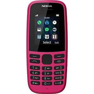 SUNSHINE SS-057R Frosted Hydrogel Τζαμάκι Προστασίας για Nokia 105 Pink
