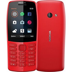 SUNSHINE SS-057R Frosted Hydrogel Τζαμάκι Προστασίας για Nokia 210 Dual SIM Κινητό με Κουμπιά (Ελληνικό Μενού) Κόκκινο