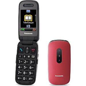 SUNSHINE SS-057 TPU hydrogel Τζαμάκι Προστασίας για Panasonic KX-TU446 Single SIM Κινητό με Μεγάλα Κουμπιά Κόκκινο