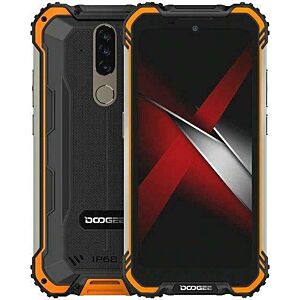 SUNSHINE SS-057R Frosted Hydrogel Τζαμάκι Προστασίας για Doogee S58 Pro Dual SIM (6GB/64GB) Ανθεκτικό Smartphone Fire Orange