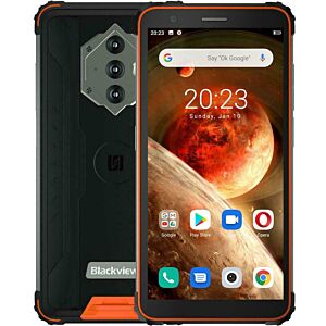 SUNSHINE SS-057A HQ HYDROGEL Τζαμάκι Προστασίας για BlackView BV6600 (4GB/64GB) Ανθεκτικό Smartphone Orange