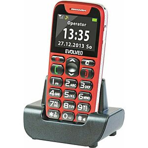SUNSHINE SS-057A HQ HYDROGEL Τζαμάκι Προστασίας για Evolveo Easyphone EP500 Single SIM Κινητό με Μεγάλα Κουμπιά Red