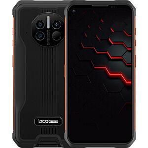 SUNSHINE SS-057R Frosted Hydrogel Τζαμάκι Προστασίας για Doogee V10 5G Dual SIM (8GB/128GB) Ανθεκτικό Smartphone Golden Orange