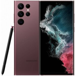 SUNSHINE SS-057R Frosted Hydrogel Τζαμάκι Προστασίας για Samsung Galaxy S22 Ultra 5G Dual SIM (8GB/128GB) Burgundy