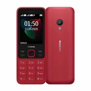 SUNSHINE SS-057R Frosted Hydrogel Τζαμάκι Προστασίας για Nokia 150 (2020) Dual SIM Κινητό με Κουμπιά (Ελληνικό Μενού) Κόκκινο