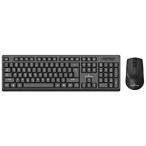 POWERTECH set ποντίκι & πληκτρολόγιο PT-956, ασύρματο, 1600dpi, μαύρο