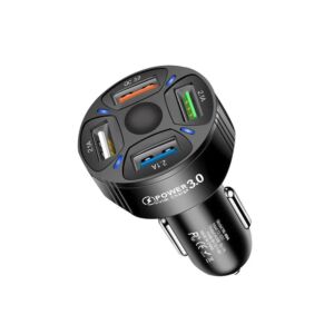 Star Tech 4 σε 1 Universal Quick Charger Car για Κινητό Τηλέφωνο