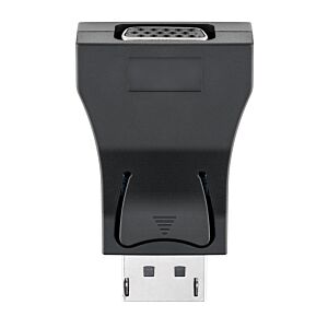 GOOBAY αντάπτορας DisplayPort σε VGA 63489, gold-plated, μαύρος