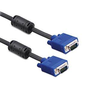 POWERTECH καλώδιο VGA CAB-G013, Full HD, CCS, 3+6, 5m, μαύρο