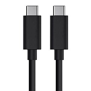 POWERTECH καλώδιο USB Type-C σε Type-C CAB-UC041, 5A, copper, 1m, μαύρο
