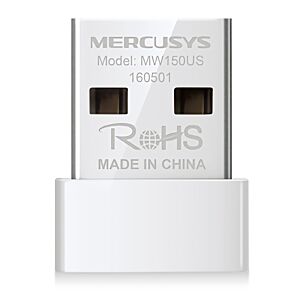 MERCUSYS Wireless Nano USB Adapter MW150US, 150Mbps, Ver. 2
