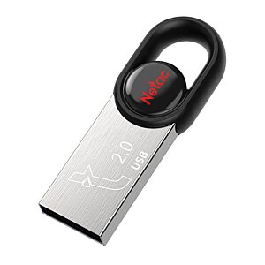 NETAC USB Flash Drive UM2, 64GB, USB 2.0, μαύρο