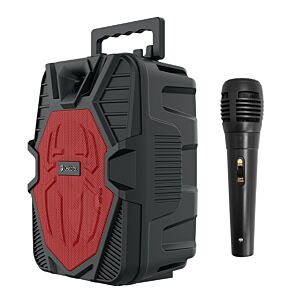 CELEBRAT φορητό ηχείο OS-60 με μικρόφωνο, 5W, BT/TF/USB/AUX, FM, μαύρο