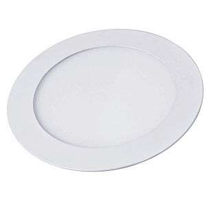 POWERTECH LED panel PAN-0001 χωνευτό, 18W, Φ22.5cm, 6500K, 1820lm, λευκό