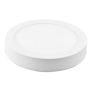 POWERTECH LED panel PAN-0002, 18W, Φ 22.5cm, 4000K, 1820lm, λευκό