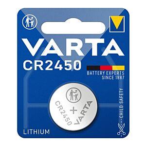 VARTA μπαταρία λιθίου CR2450, 3V, 1τμχ