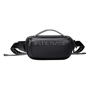 ARCTIC HUNTER τσάντα μέσης Y00020, αδιάβροχη, μαύρη