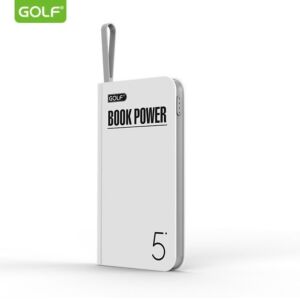 Power bank 5000mAh GOLF G28 ΛΕΥΚΟ