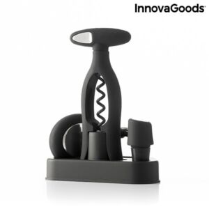 Innovagoods Σετ Αξεσουάρ Κρασιού 5 τεμαχίων Vinstand 