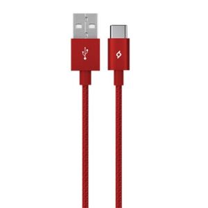 Καλώδιο Ttec AlumiCable Type C 1.2m - Red