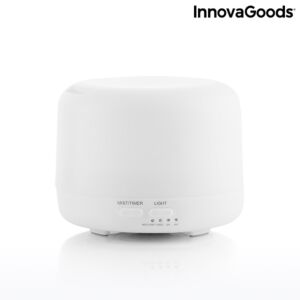 InnovaGoods Led Συσκευή Αρωματοθεραπείας Λευκή V0103266