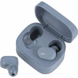 JVC HA-A10T In-ear Bluetooth Handsfree Ακουστικά με Αντοχή στον Ιδρώτα και Θήκη Φόρτισης Γκρι