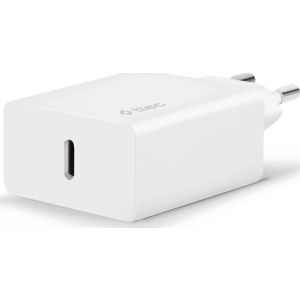 TTEC Φορτιστής Χωρίς Καλώδιο με Θύρα USB-C 18W Power Delivery Λευκός (SmartCharger)
