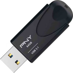 PNY Attaché 4 64GB USB 3.1 Stick Μαύρο
