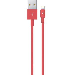 Lightning - USB Καλώδιο Φόρτισης & Συγχρονισμού Ροζ
