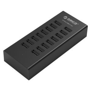 ORICO USB hub H1613-U2-123A-BK, 16x USB, μαύρο