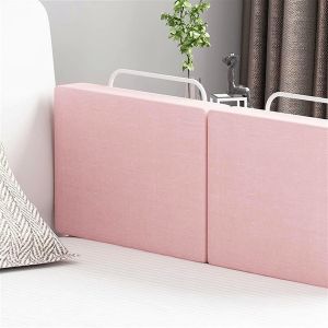 Προστατευτικο φραγμα κρεβατιου για βρεφη χρωματος ροζ 
