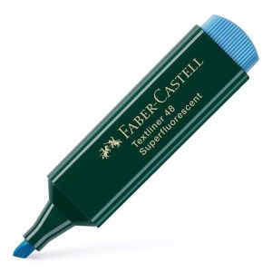 FABER-CASTELL μαρκαδόρος υπογράμμισης Textliner 48, μπλε, 1τμχ