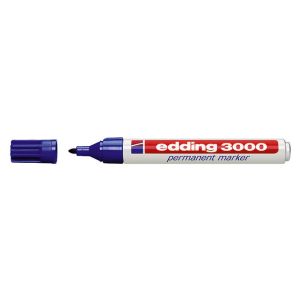 EDDING ανεξίτηλος μαρκαδόρος 3000, 1.5-3mm, επαναγεμιζόμενος, μπλε