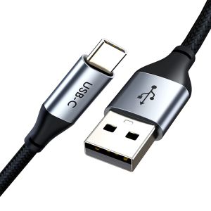 CABLETIME καλώδιο USB 2.0 σε USB Type-C C160, 3A, 1.8m, μαύρο